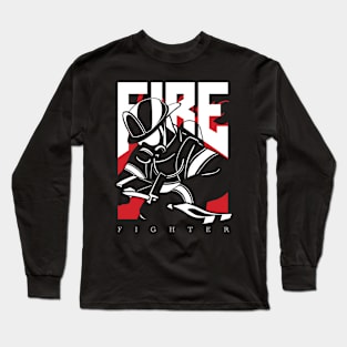 Fire Set No. 5 - Forcible Entry Long Sleeve T-Shirt